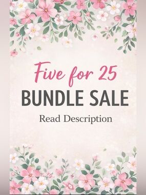 5/$25 bundle sale